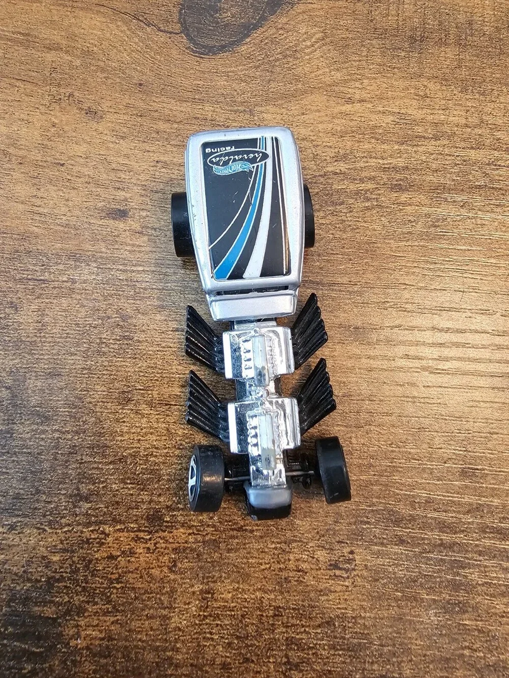 1995 Hot Wheels Way 2 Fast Heralda Racing Silver + Black 1:64 Loose
